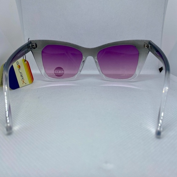 Grey Frame Women’s Fashion Sunglasses NWT - Picture 4 of 5